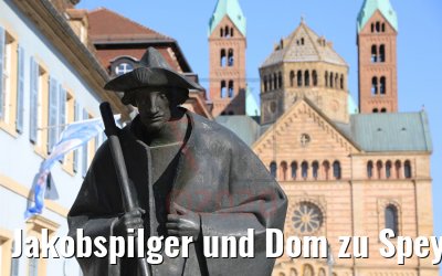 Jakobspilger und Dom zu Speyer 18.09.2020