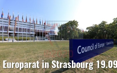 Europarat in Strasbourg 19.09.2020