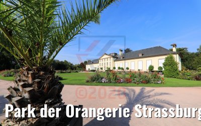 Park der Orangerie Strassburg 19.09.2020