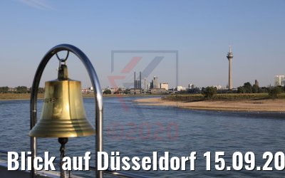 Blick auf Düsseldorf 15.09.2020