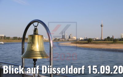 Blick auf Düsseldorf 15.09.2020