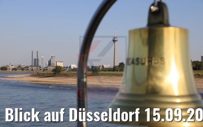 Blick auf Düsseldorf 15.09.2020