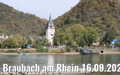 Braubach am Rhein 16.09.2020