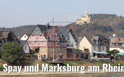 Spay und Marksburg am Rhein 16.09.2020