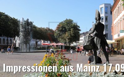 Impressionen aus Mainz 17.09.2020