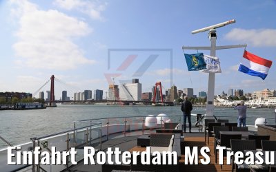 Einfahrt Rotterdam MS Treasures 13.09.2020