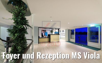 Foyer und Rezeption MS Viola