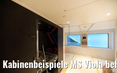 Kabinenbeispiele MS Viola behindertengerecht mittleres Deck