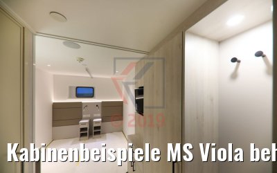 Kabinenbeispiele MS Viola behindertengerecht unteres Deck