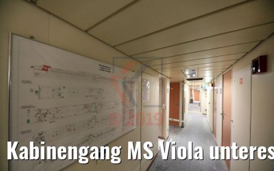 Kabinengang MS Viola unteres Deck