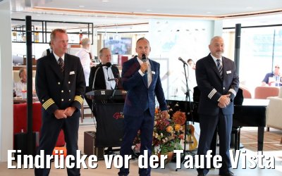 Eindrücke vor der Taufe Vista Star in Köln 28.07.2018