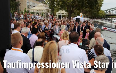 Taufimpressionen Vista Star in Köln 29.07.2018