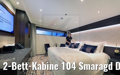 2-Bett-Kabine 104 Smaragd Deck VIVA Moments