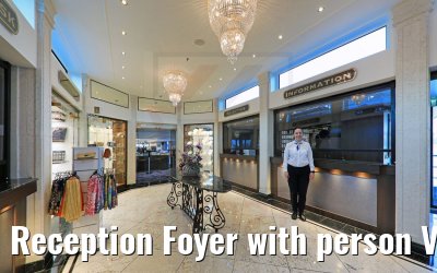 Reception Foyer with person VIVA Moments