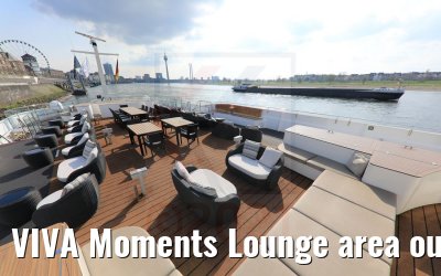 VIVA Moments Lounge area outside front