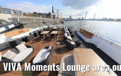 VIVA Moments Lounge area outside front
