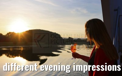 different evening impressions MS Voyage 23.06.2023