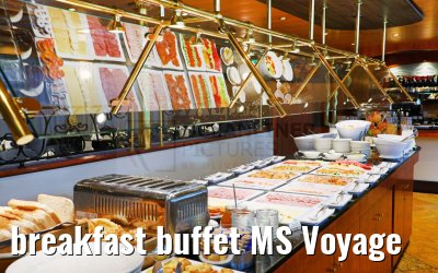 breakfast buffet MS Voyage