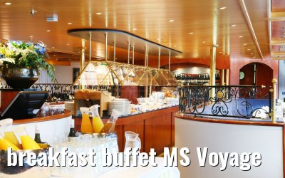 breakfast buffet MS Voyage
