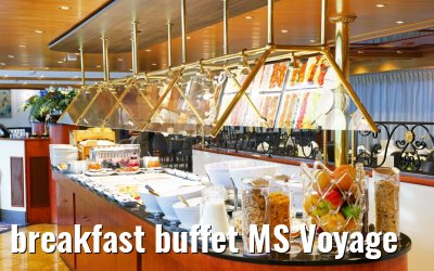 breakfast buffet MS Voyage