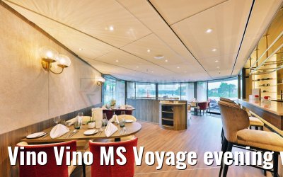 Vino Vino MS Voyage evening views and details