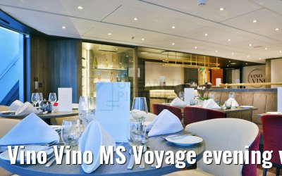 Vino Vino MS Voyage evening views and details