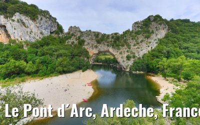 Le Pont d´Arc, Ardeche, France 20.06.2023