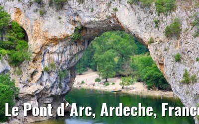 Le Pont d´Arc, Ardeche, France 20.06.2023