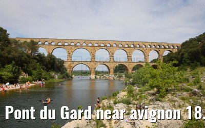 Pont du Gard near avignon 18.06.2023