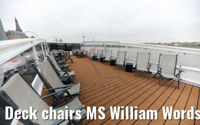 Deck chairs MS William Wordsworth