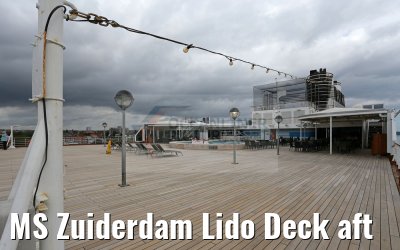 MS Zuiderdam Lido Deck aft