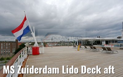 MS Zuiderdam Lido Deck aft