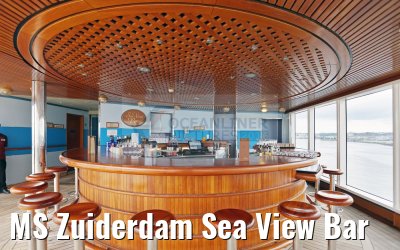 MS Zuiderdam Sea View Bar