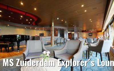 MS Zuiderdam Explorer´s Lounge 