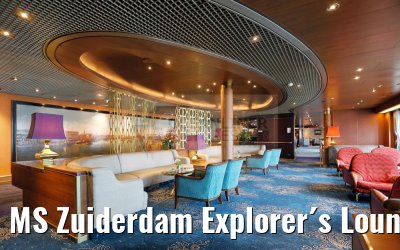 MS Zuiderdam Explorer´s Lounge 