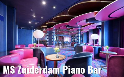 MS Zuiderdam Piano Bar