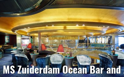 MS Zuiderdam Ocean Bar and Atrium