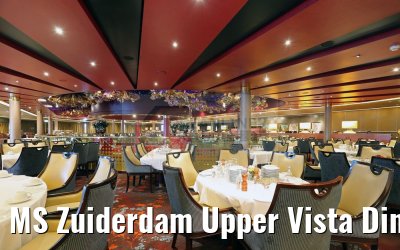 MS Zuiderdam Upper Vista Dining Room