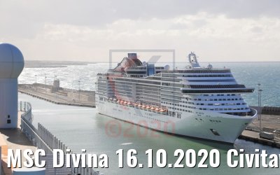 MSC Divina 16.10.2020 Civitavecchia