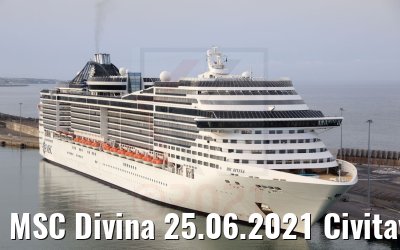 MSC Divina 25.06.2021 Civitavecchia