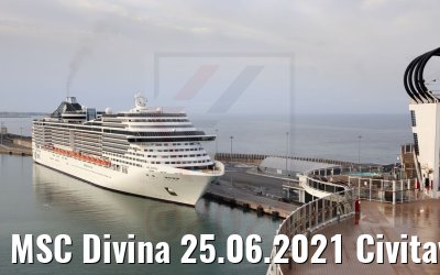 MSC Divina 25.06.2021 Civitavecchia