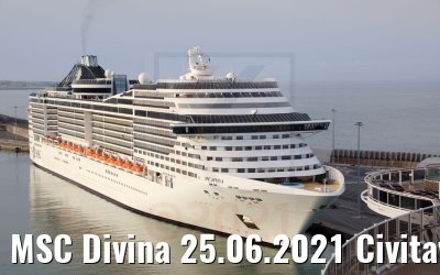 MSC Divina 25.06.2021 Civitavecchia