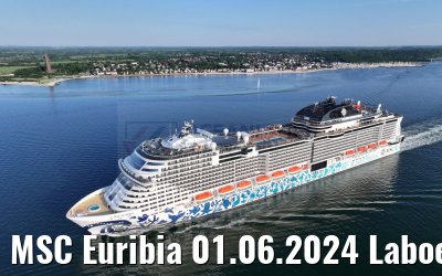 MSC Euribia 01.06.2024 Laboe & beaches