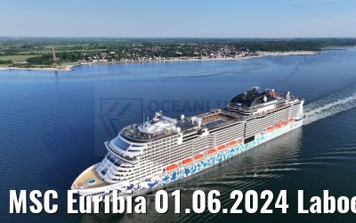 MSC Euribia 01.06.2024 Laboe & beaches