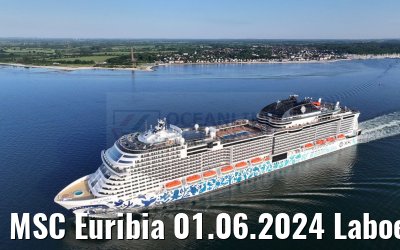 MSC Euribia 01.06.2024 Laboe & beaches