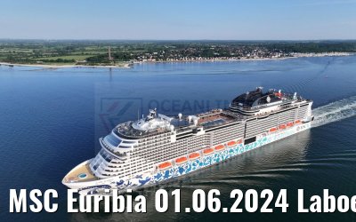 MSC Euribia 01.06.2024 Laboe & beaches
