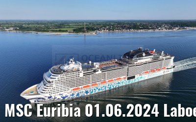 MSC Euribia 01.06.2024 Laboe & beaches