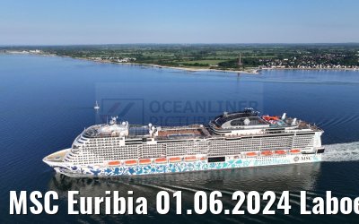 MSC Euribia 01.06.2024 Laboe & beaches