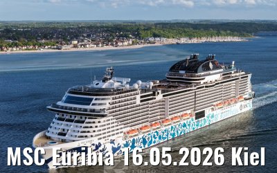MSC Euribia 16.05.2026 Kiel