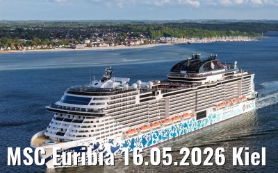 MSC Euribia 16.05.2026 Kiel